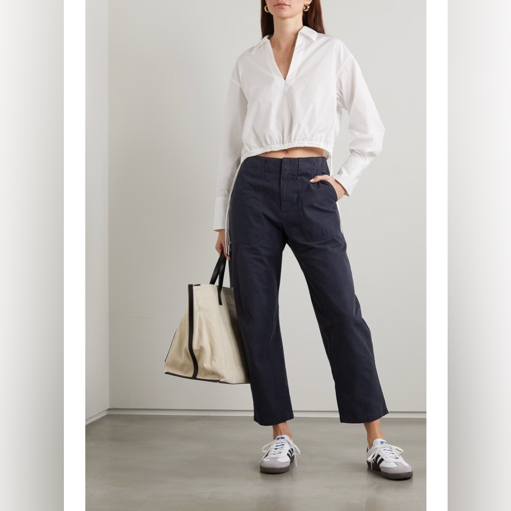 RAG & BONE | Stove Exclusive Cropped Tapered Pants In Black
